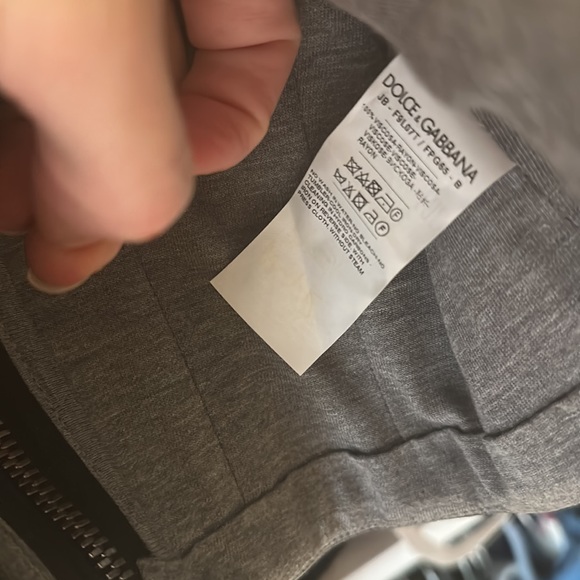 Dolce & Gabbana Rose Bustier Cropped Rose Sweatshirt - Picture 12 of 14